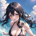 インナーカラーと水着 4枚目