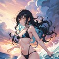 インナーカラーと水着 5枚目