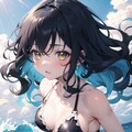 インナーカラーと水着 8枚目