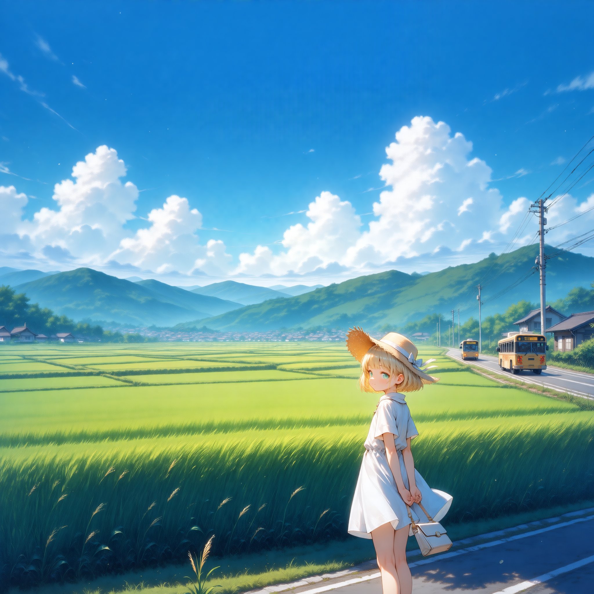 夏の田園風景 | の人気AIイラスト・グラビア