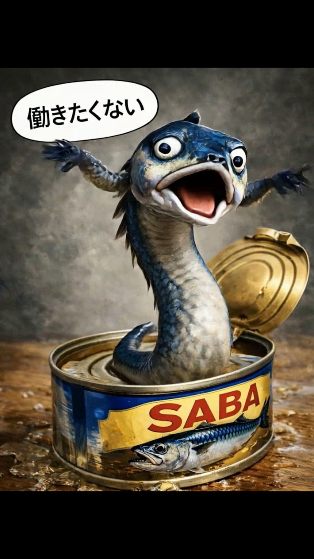 働きたくない鯖缶さん