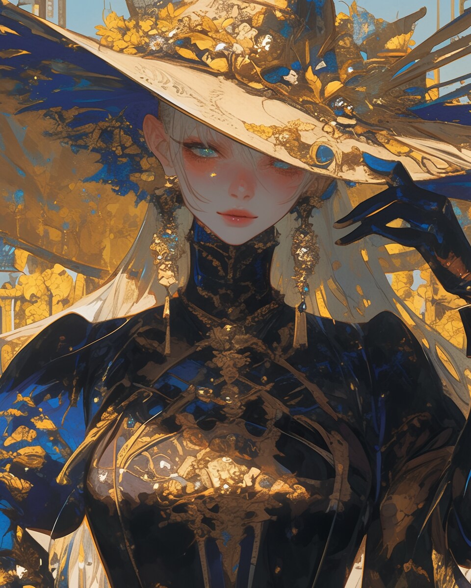 帽子の貴婦人 | の人気AIイラスト・グラビア