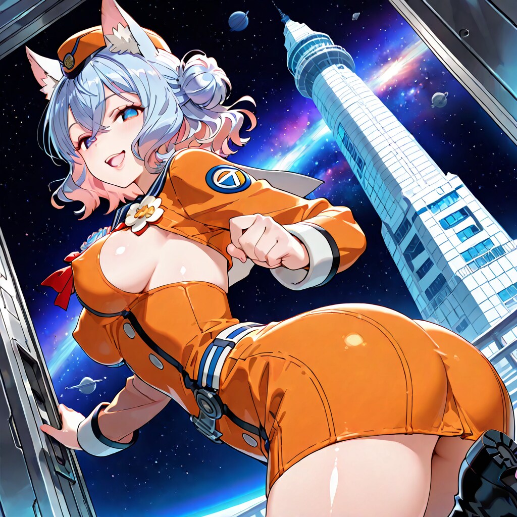 宇宙軍学校の入学式
