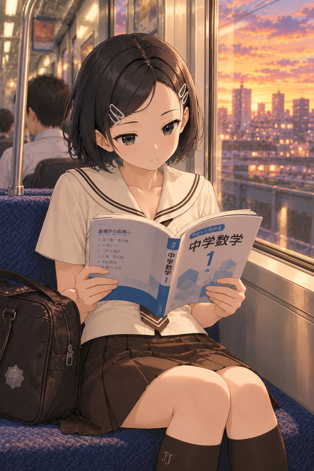 架空制服女子６０　真央ちゃん | の人気AIイラスト・グラビア