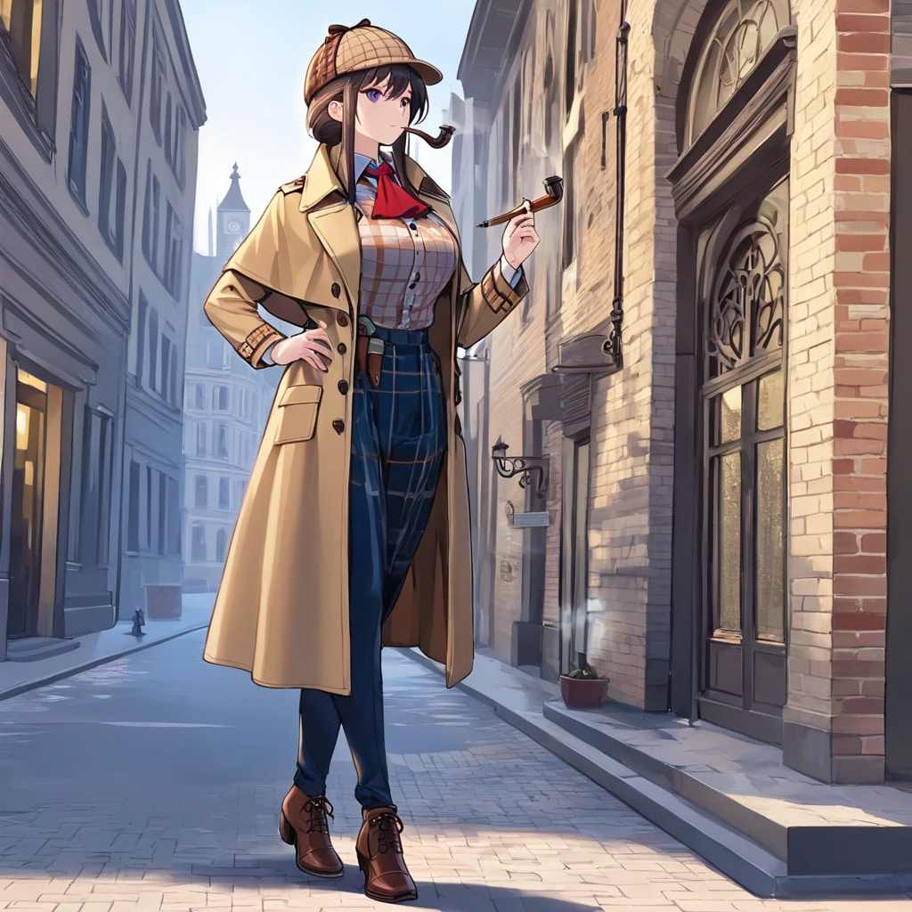 女探偵さん