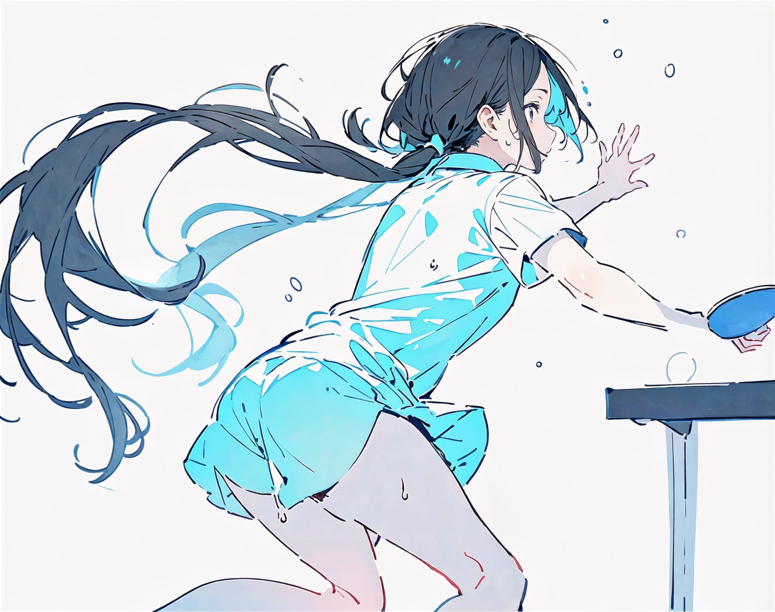 PING-PONG | の人気AIイラスト・グラビア