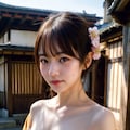 【12枚】着物ガール（おっぱい） 6枚目