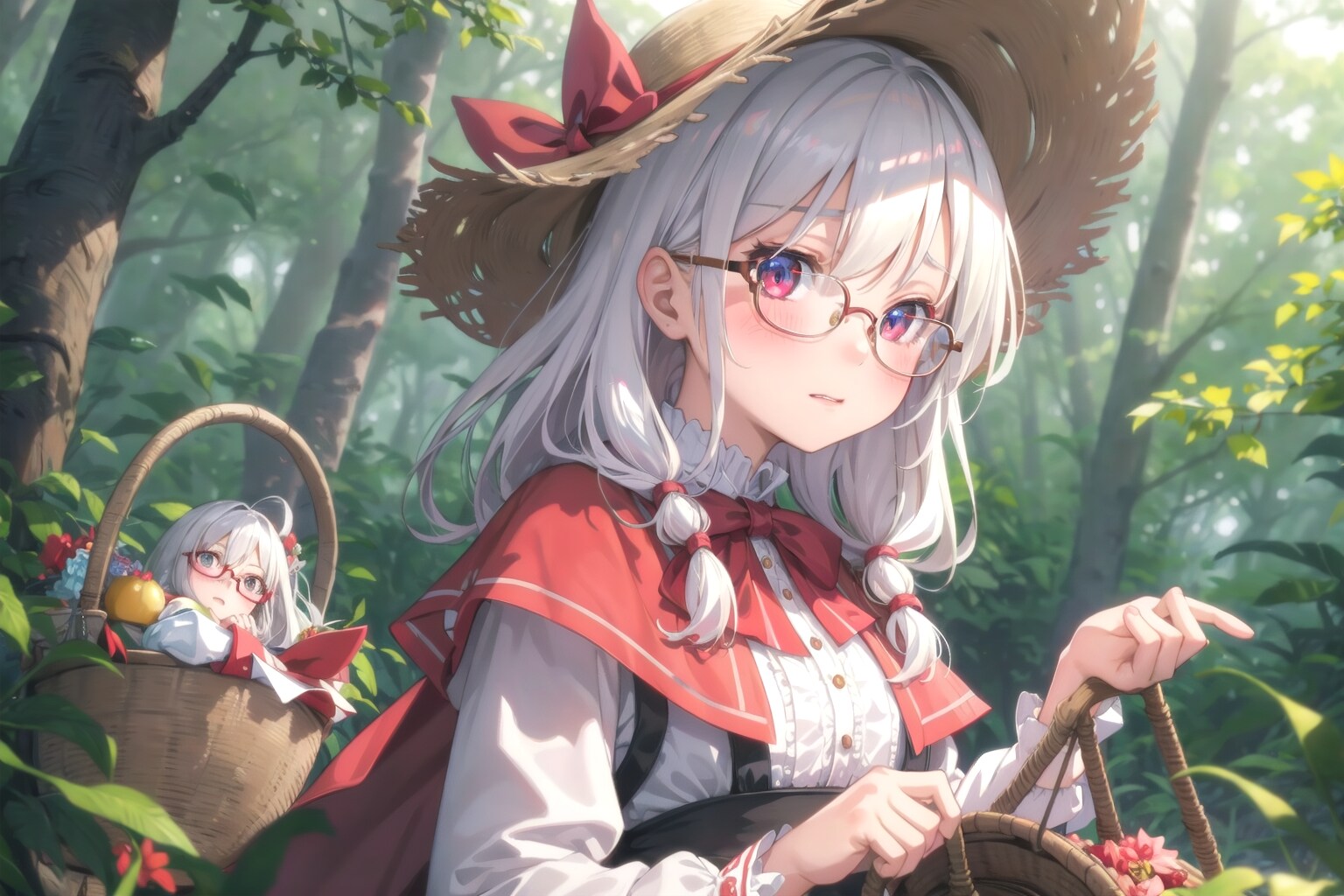 白髪赤ずきん②