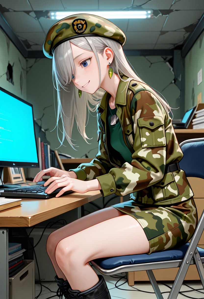 由璃亜 in Ruined City (5) | の人気AIイラスト・グラビア