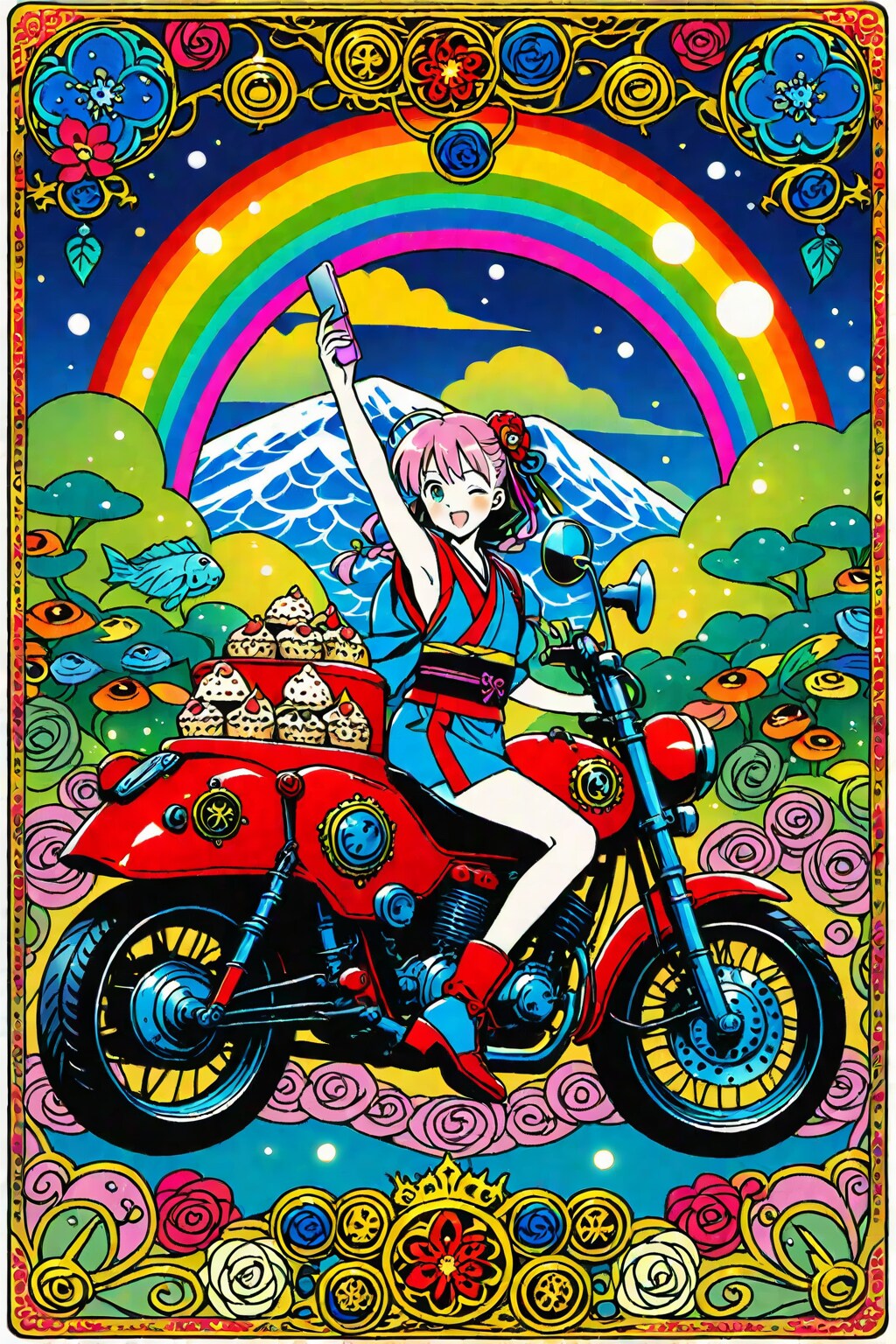 ピンク髪ちゃん