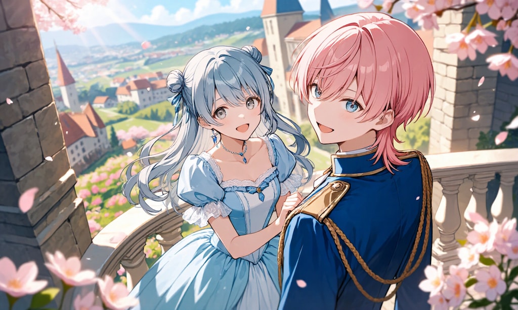 マーガレット姫とアザレア皇子