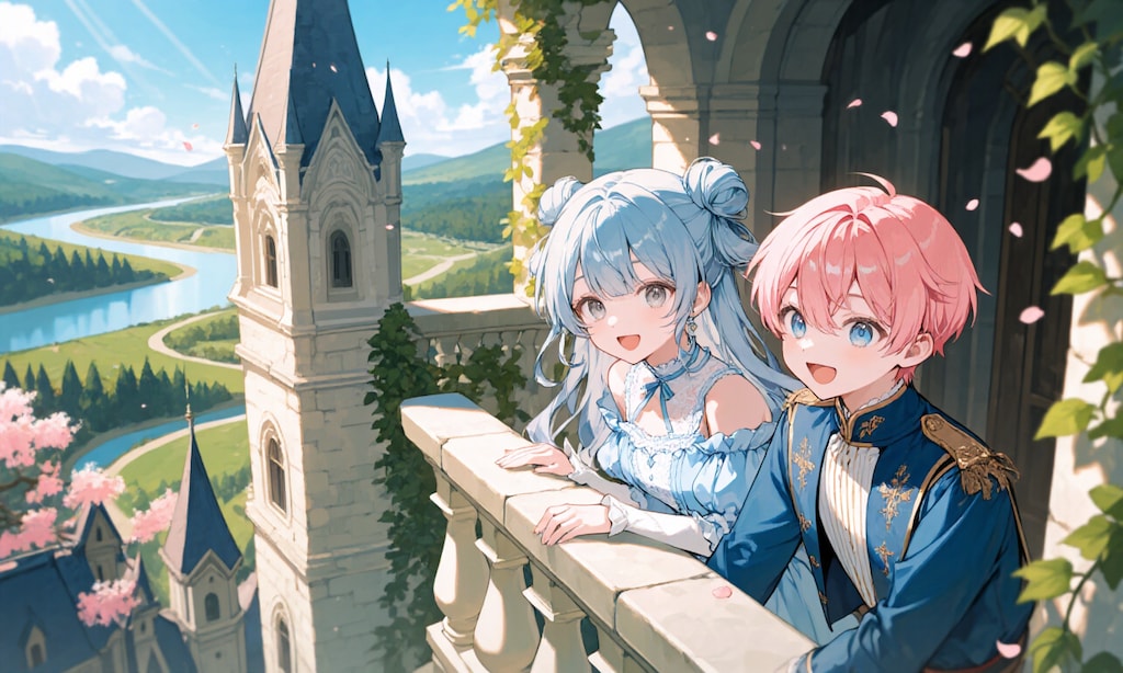 マーガレット姫とアザレア皇子