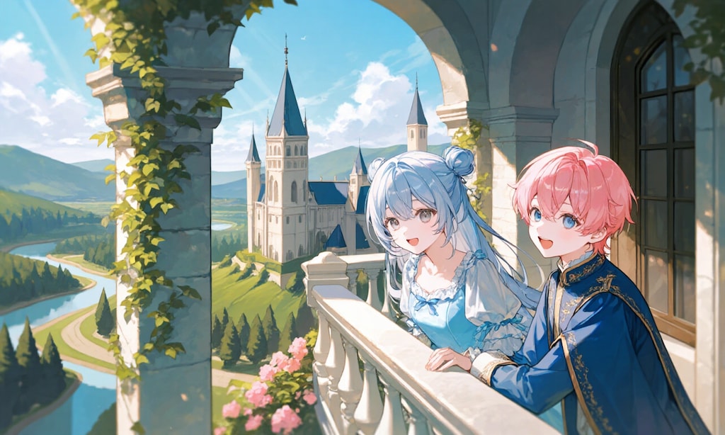 マーガレット姫とアザレア皇子