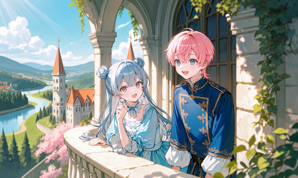 マーガレット姫とアザレア皇子