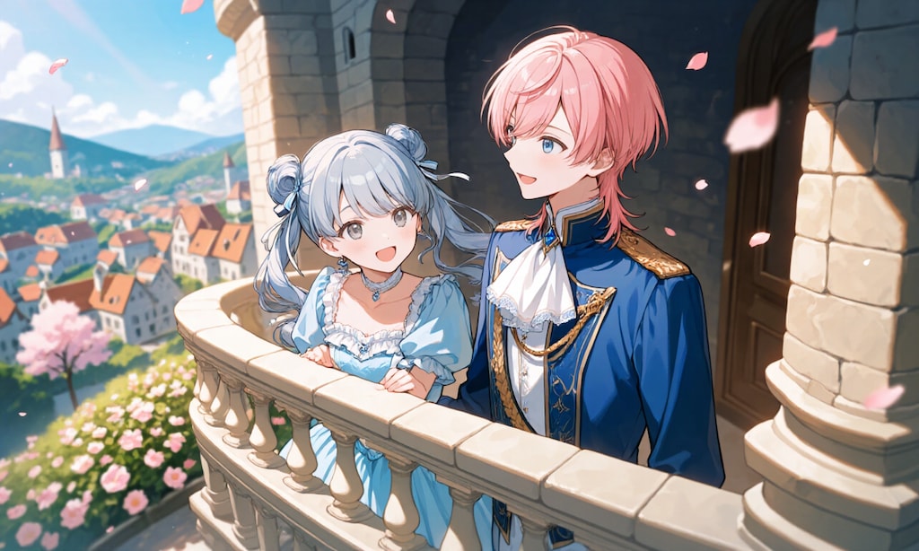 マーガレット姫とアザレア皇子