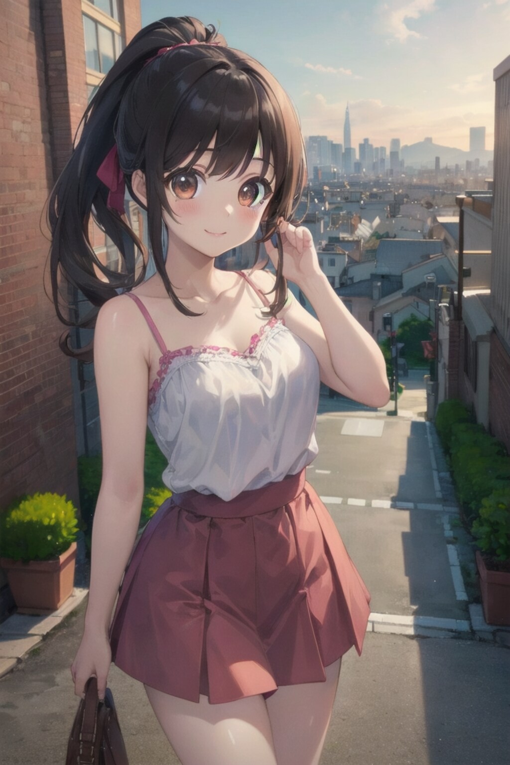 cute eye、愛華「街中にて」