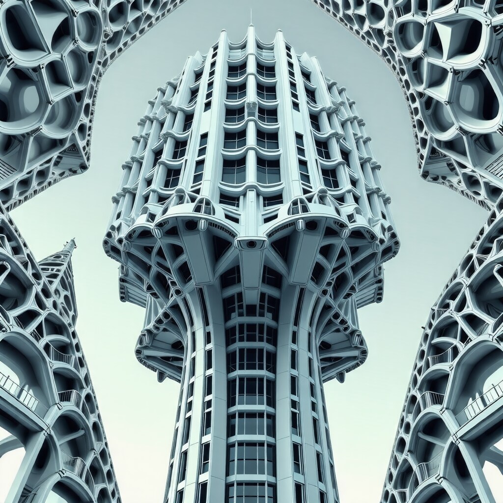 SD3で近未来建築