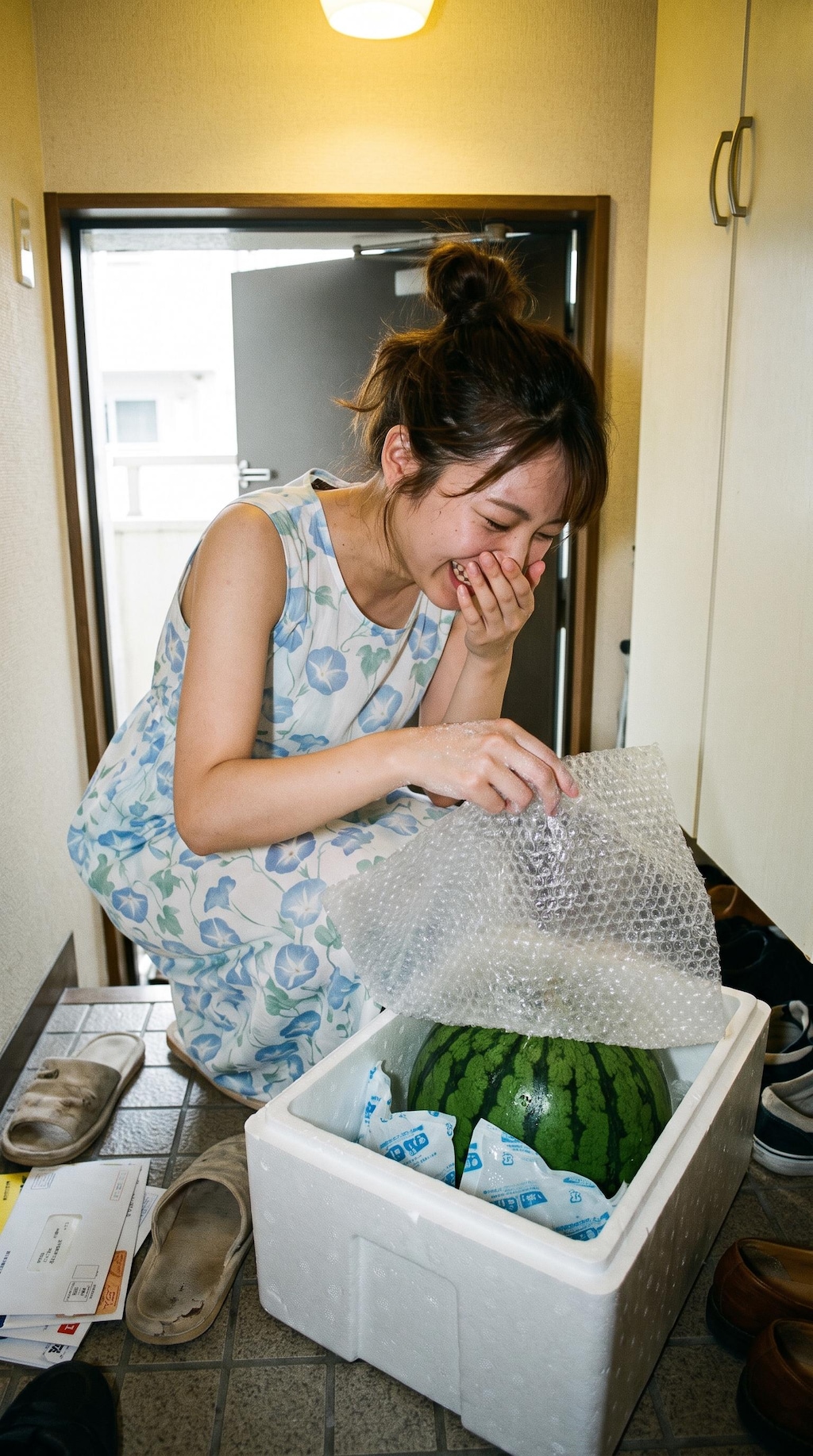 A Watermelon Welcome