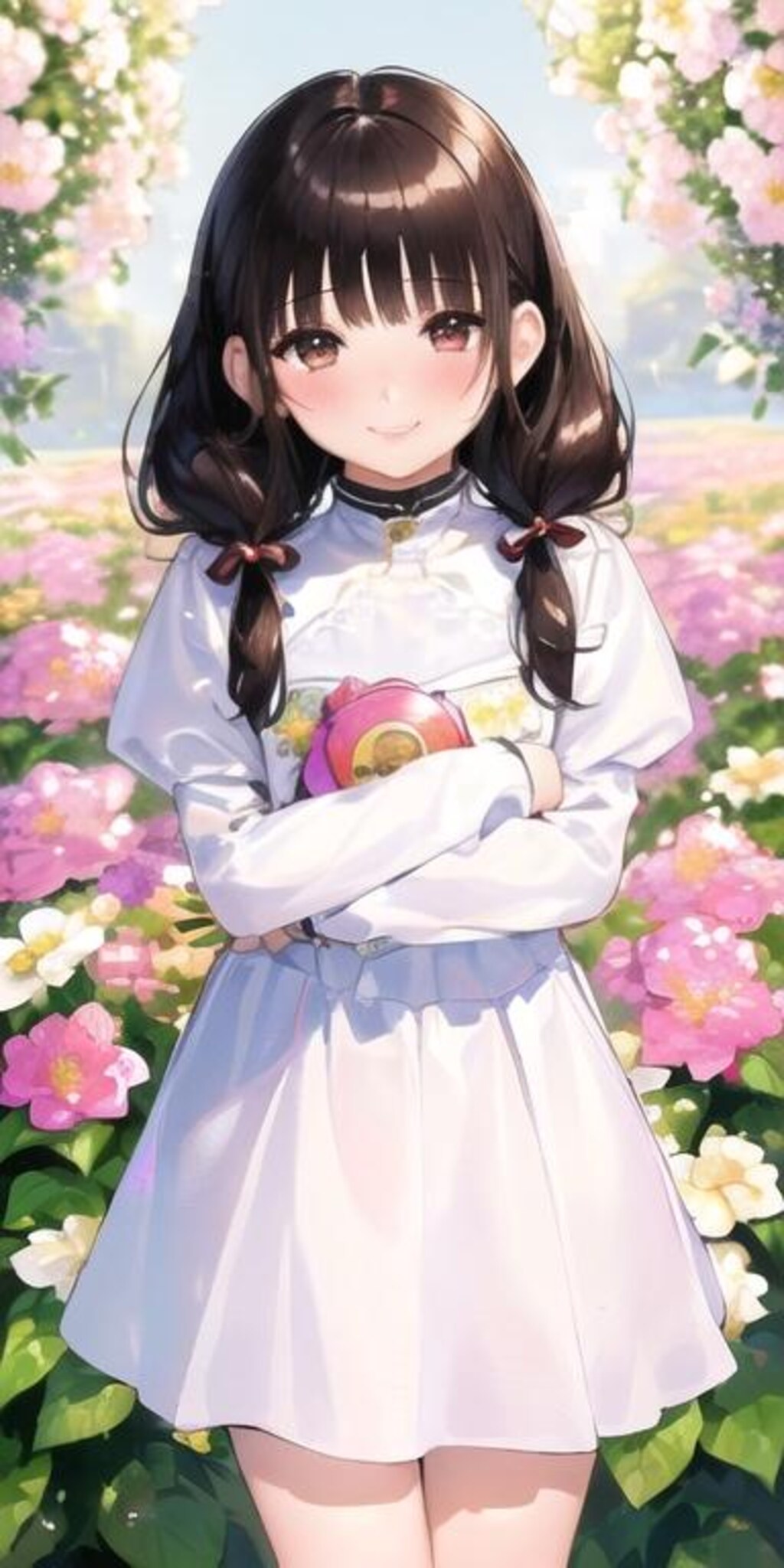 花と少女