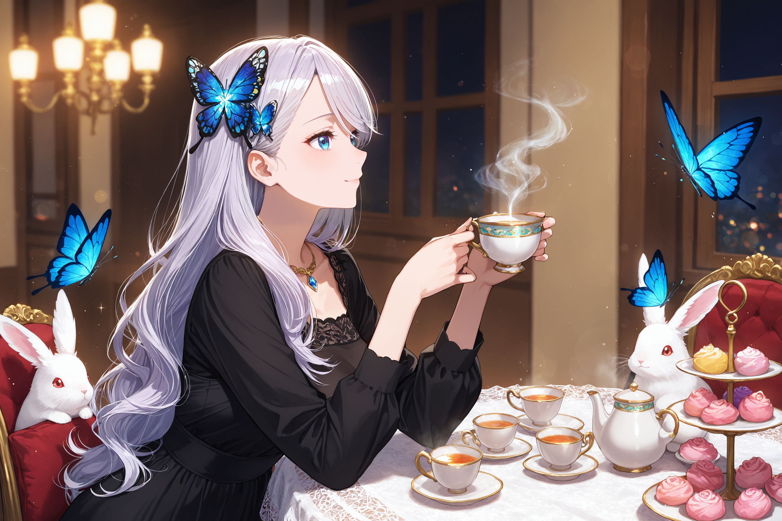 リリスさんのティータイム♪ | の人気AIイラスト・グラビア