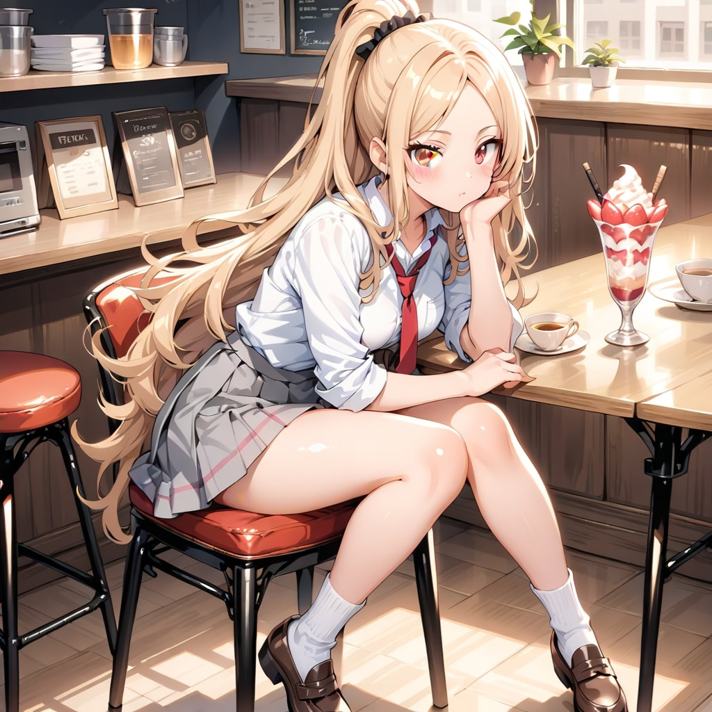 学校帰りにサ店