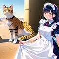 [猫のご主人様とメイドの私] メイドさんとねこさんと行く世界遺産っぽいところ 4枚目