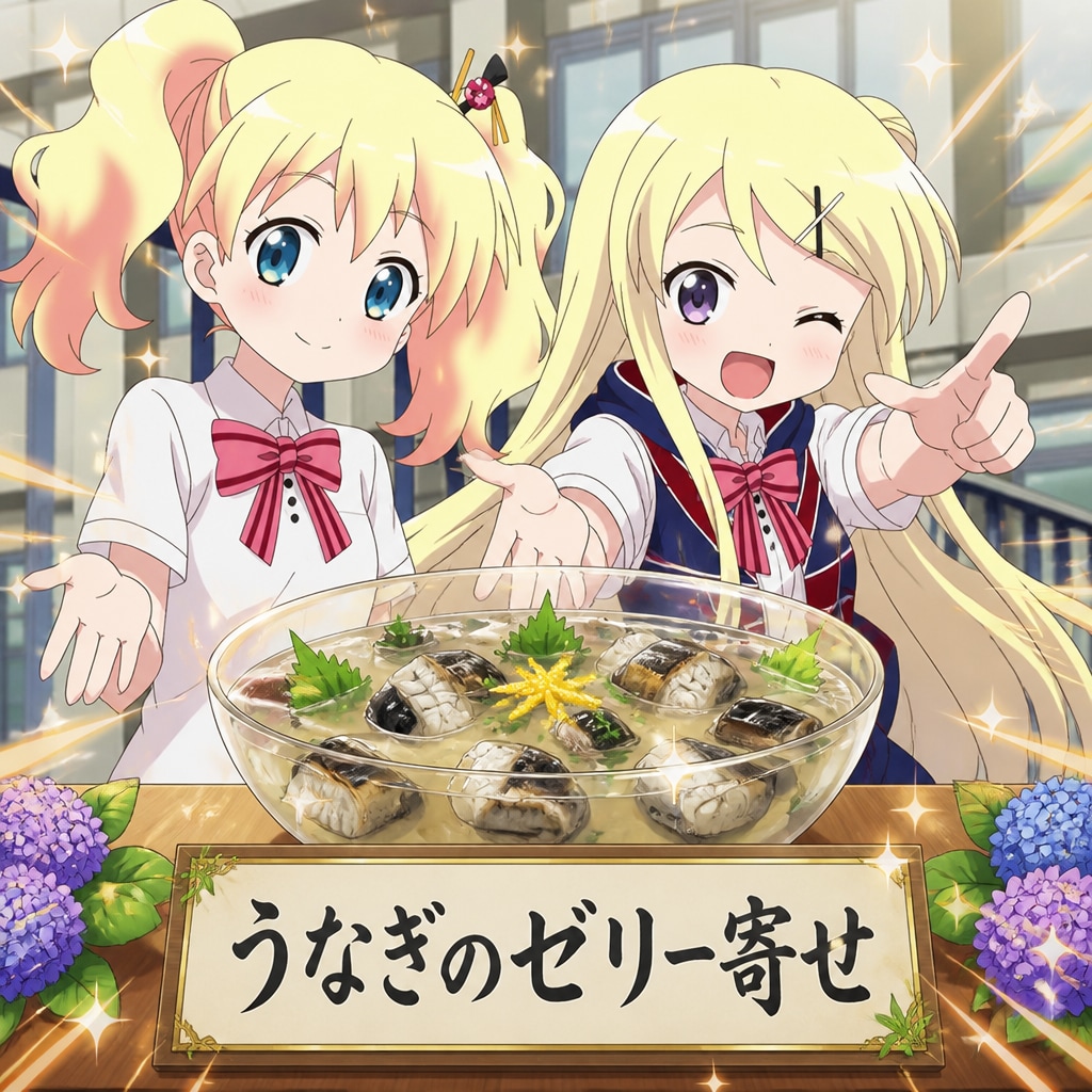 鰻のゼリー寄せ