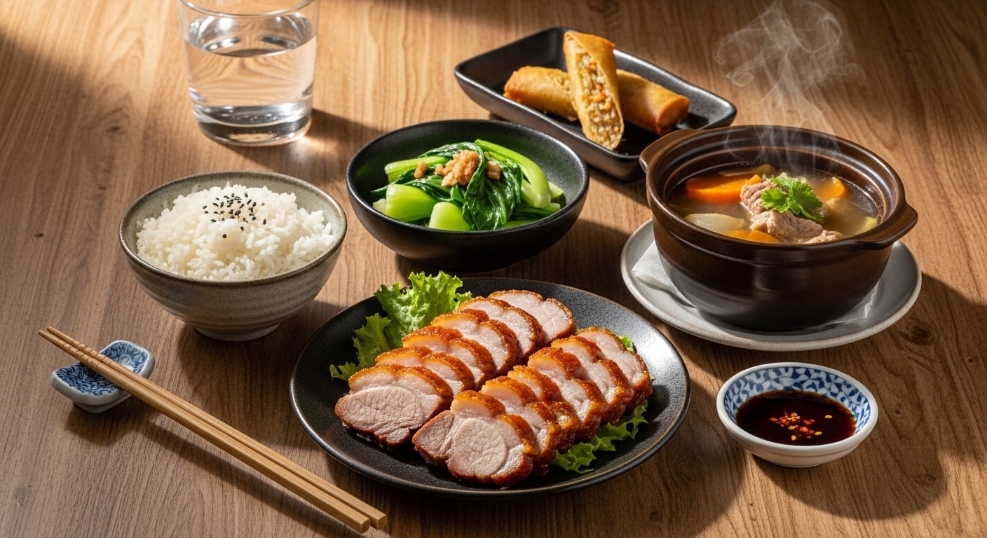 摩訶不思議食堂のローストポークセット | の人気AIイラスト・グラビア