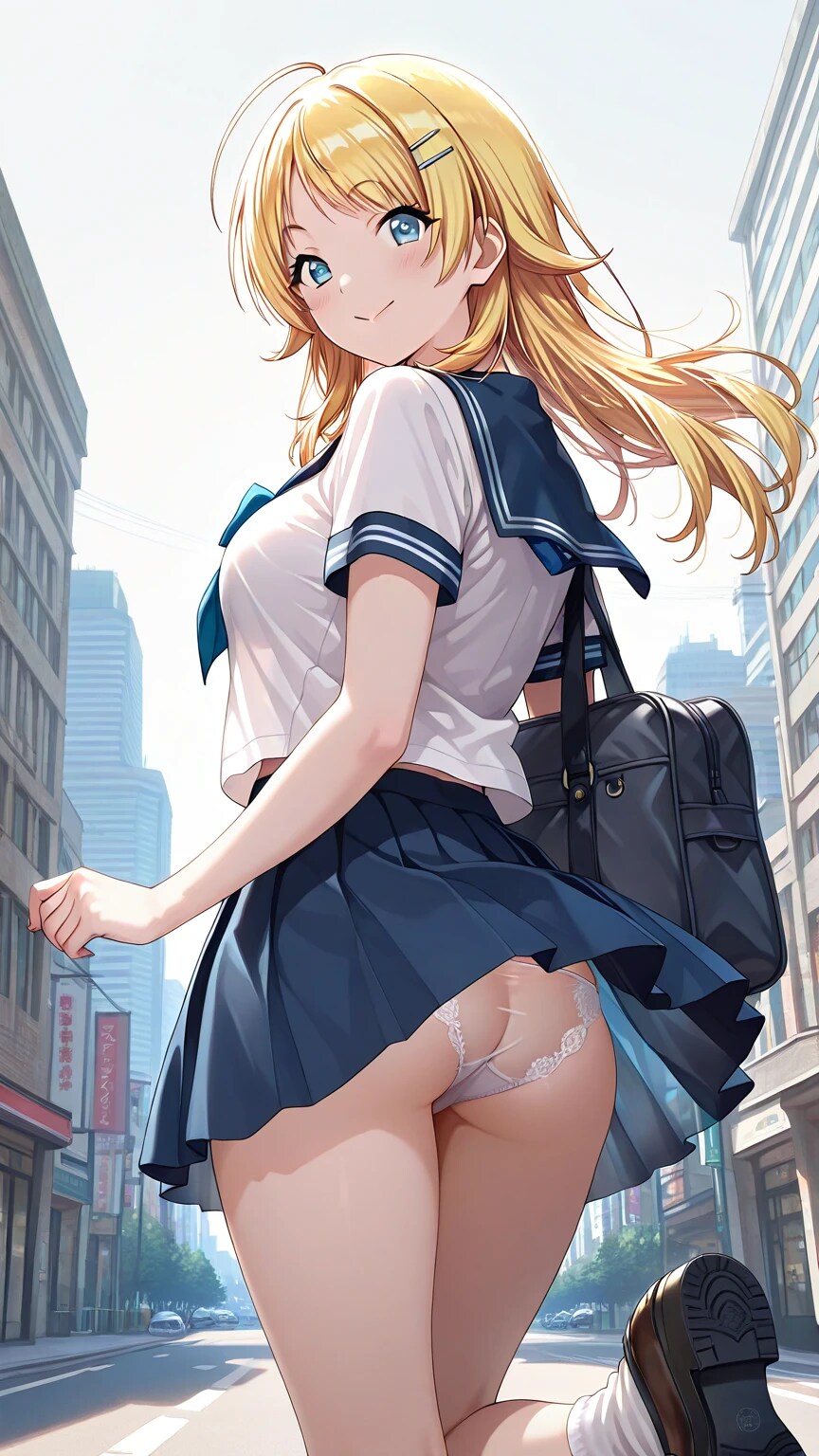 セーラー服も似合うでしょ☆