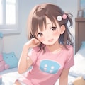 Tシャツと下着少女（リメイク）ひとりVer. 2枚目