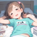 Tシャツと下着少女（リメイク）ひとりVer. 9枚目