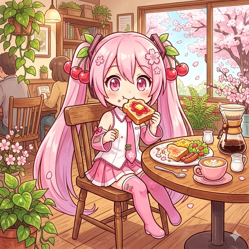 モーニングセット | の人気AIイラスト・グラビア