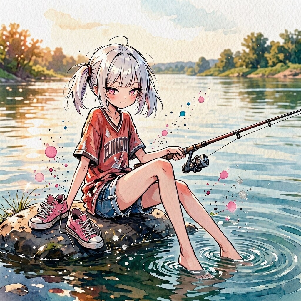 川釣り🎣 | の人気AIイラスト・グラビア