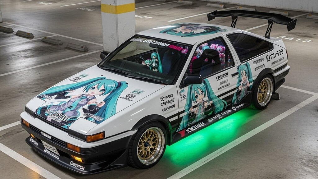 AE86初音ミク痛車