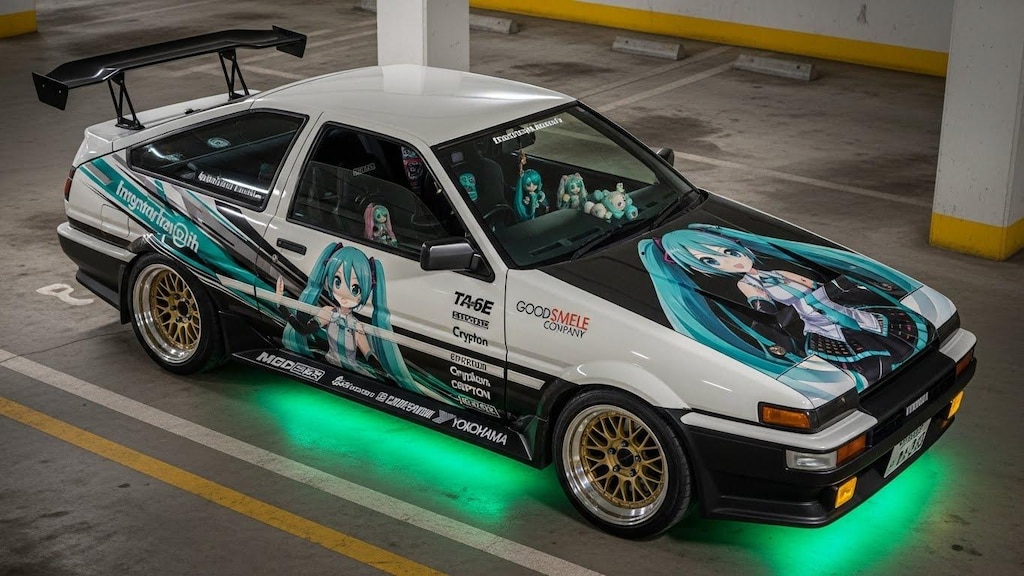 AE86初音ミク痛車
