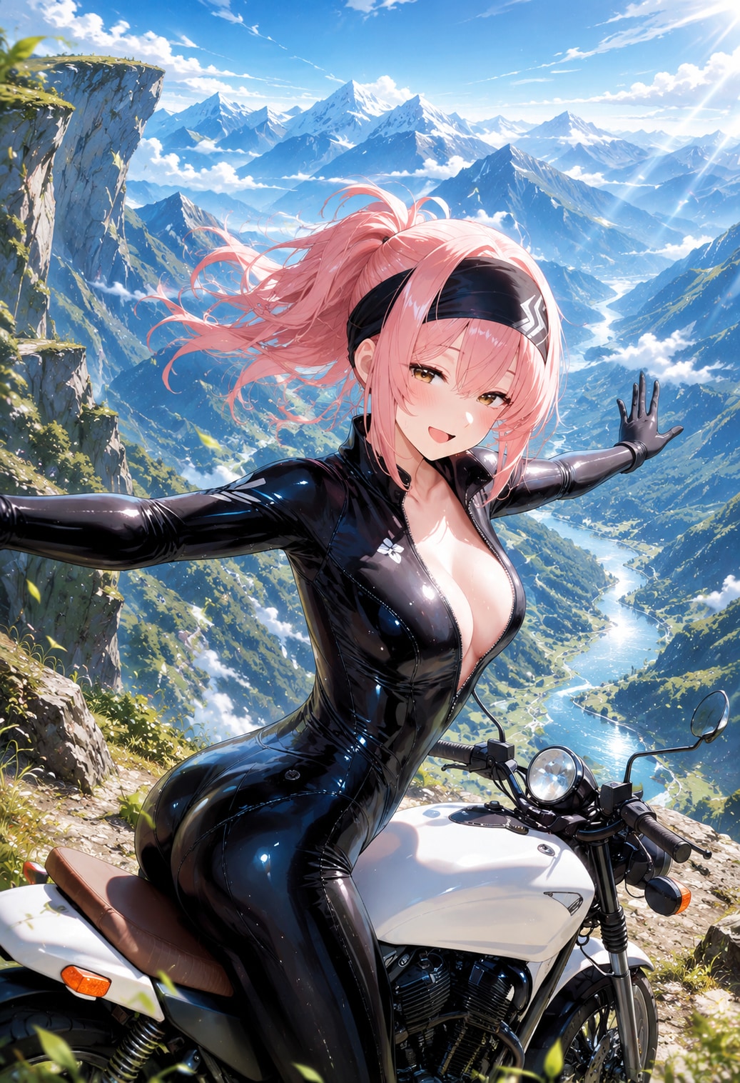 香山莉華さんと絶景