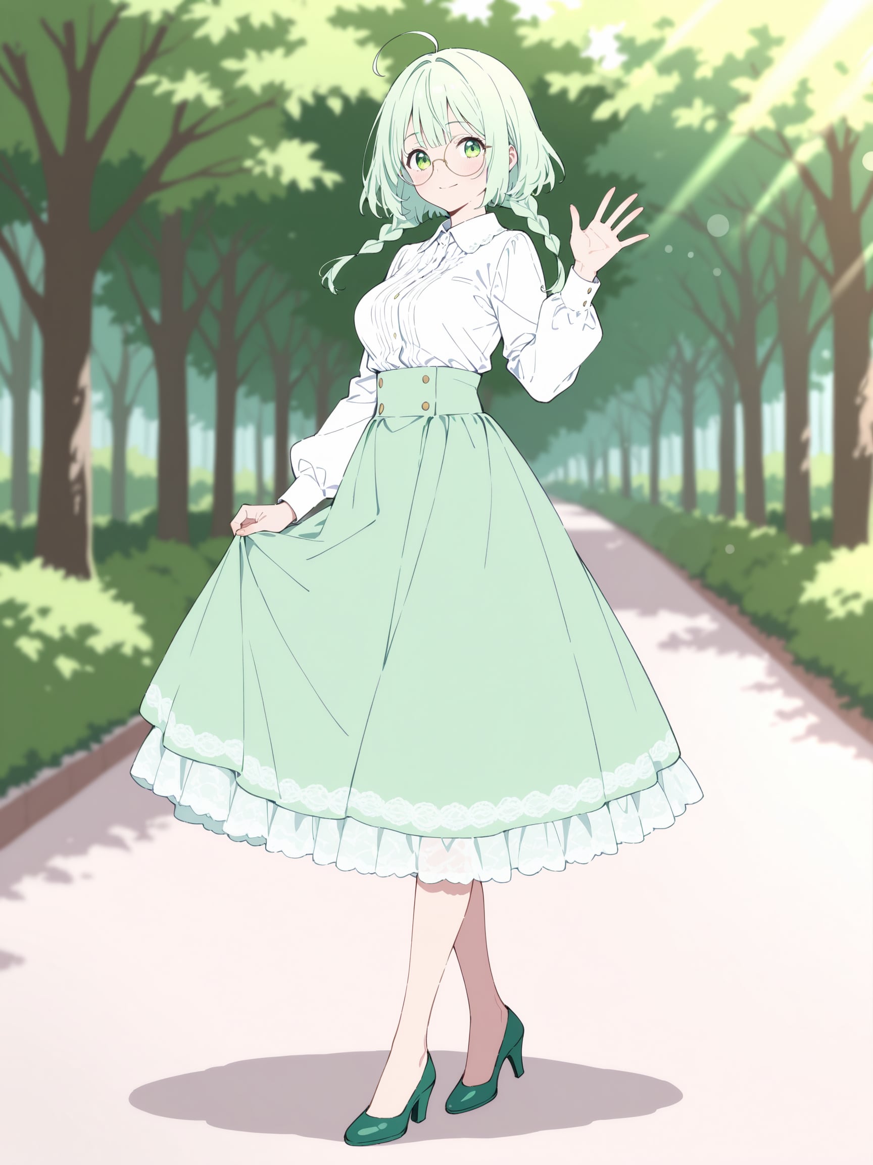 おさんぽ香織ちゃん | の人気AIイラスト・グラビア