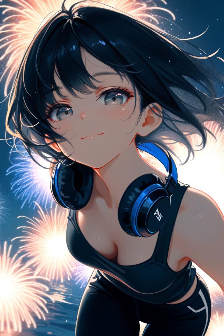 ヘッドホン女子🎧