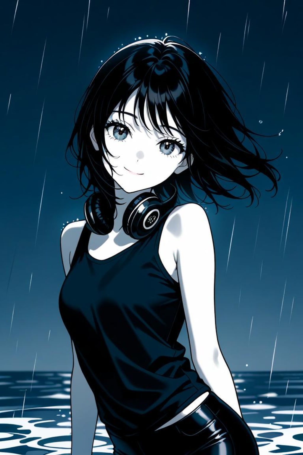 ヘッドホン女子🎧