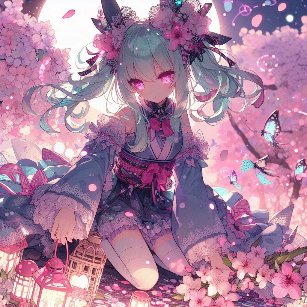 夜桜さんと