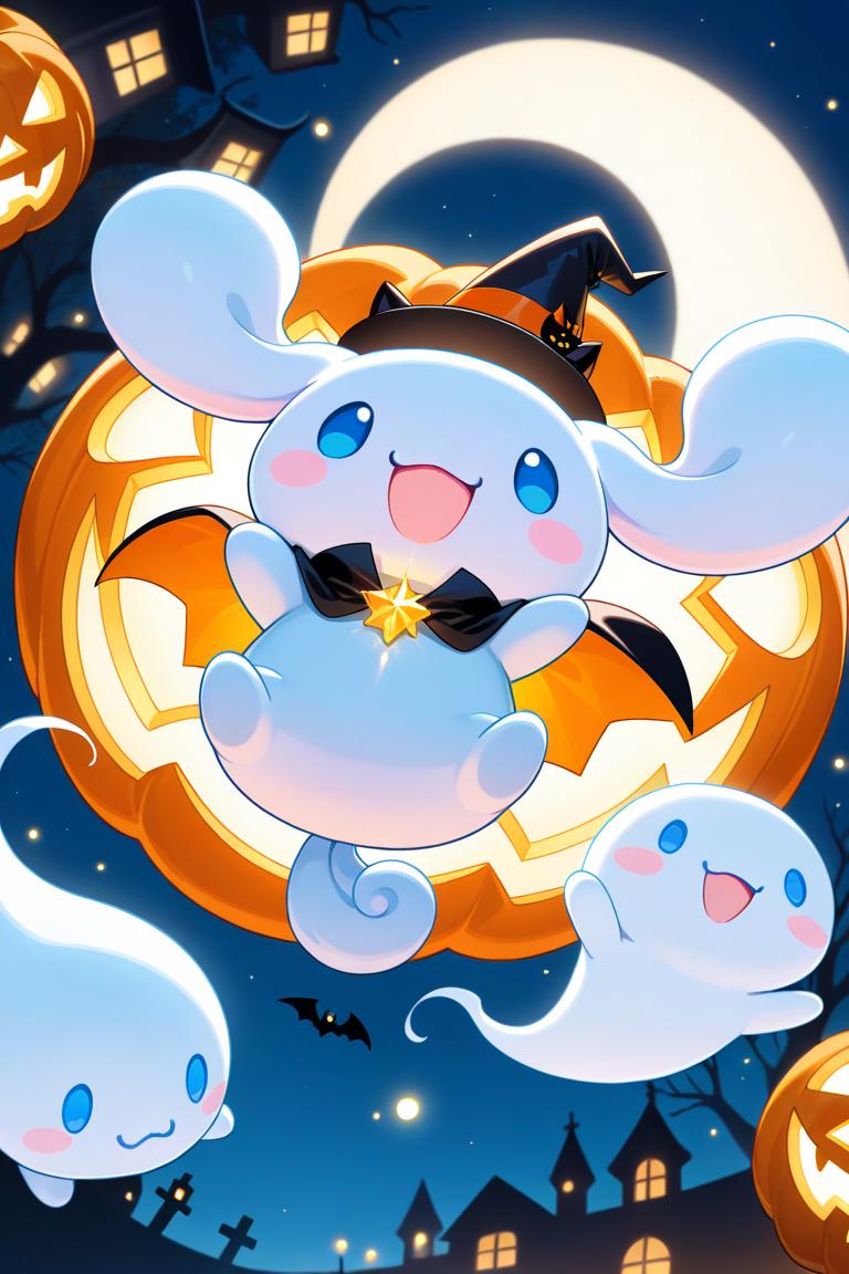 シナモロール　ハロウィン | の人気AIイラスト・グラビア