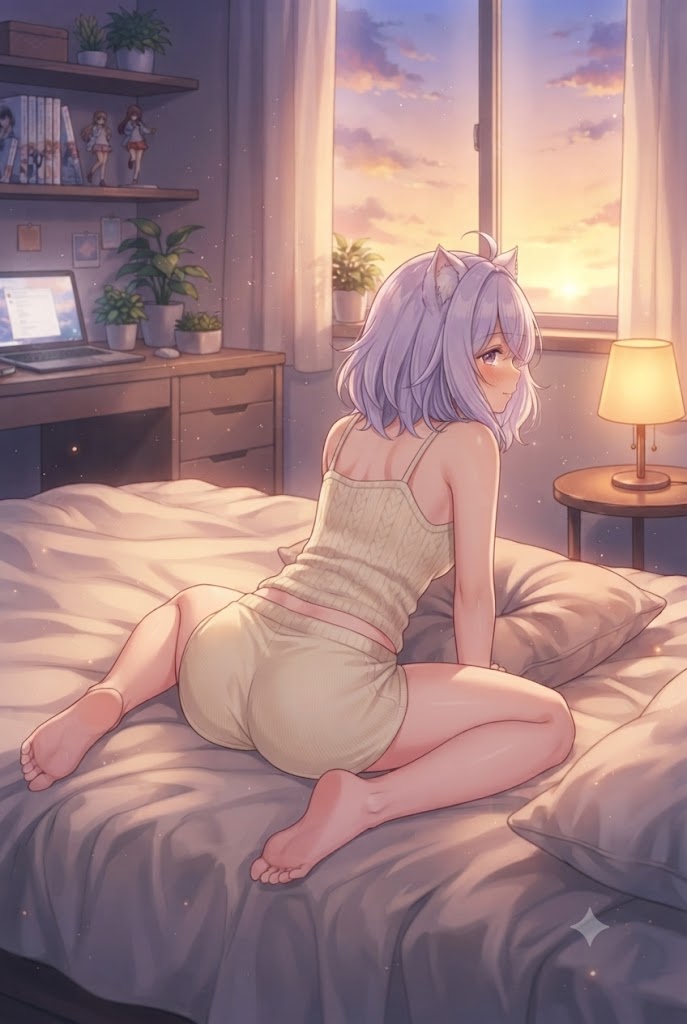 ちょっと誘ってる部屋着のシス