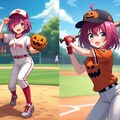 スポーツとハロウィンの秋５枚 3枚目
