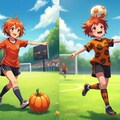 スポーツとハロウィンの秋５枚 4枚目