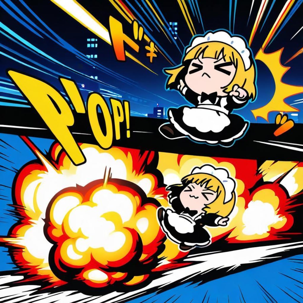 指パッチンで某十傑集気分を味わっちゃう系メイドちゃん