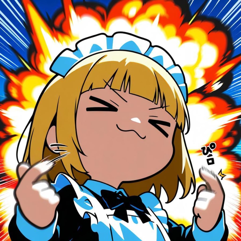 指パッチンで某十傑集気分を味わっちゃう系メイドちゃん