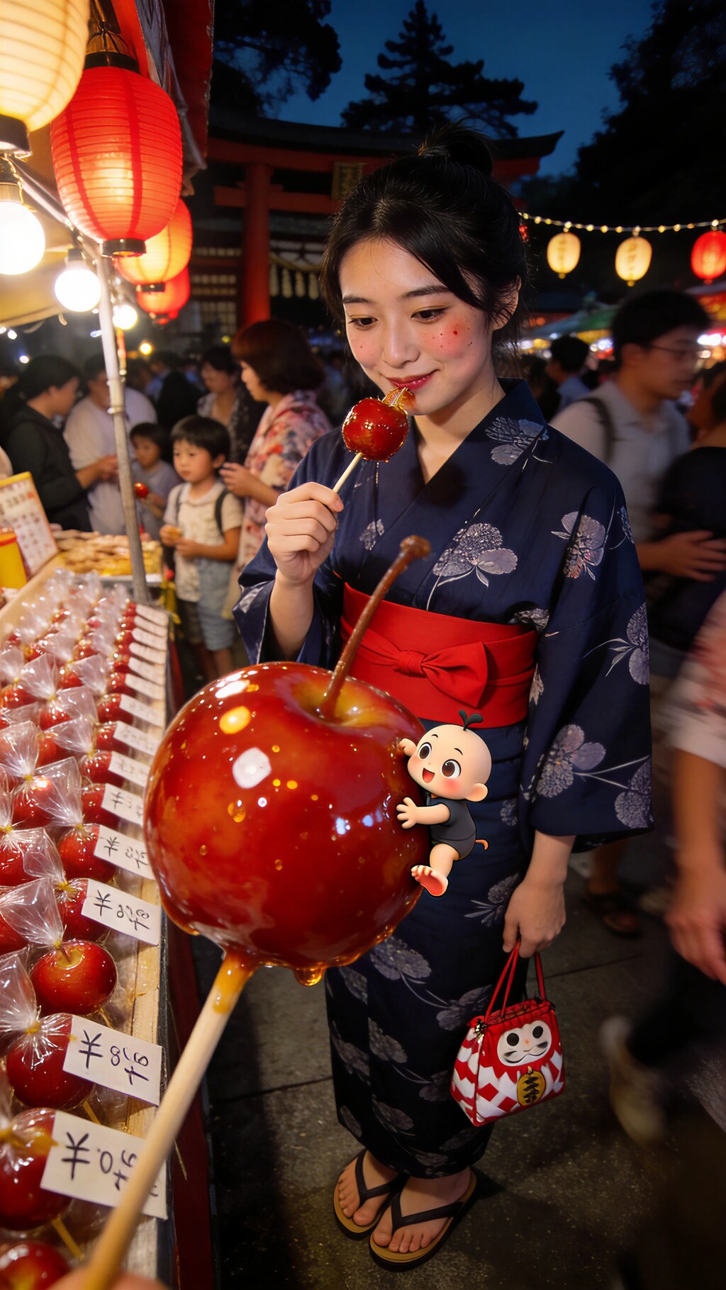The Little Guardian of the Candy Apple
