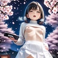 夜桜／貧乳ver R18 9枚目