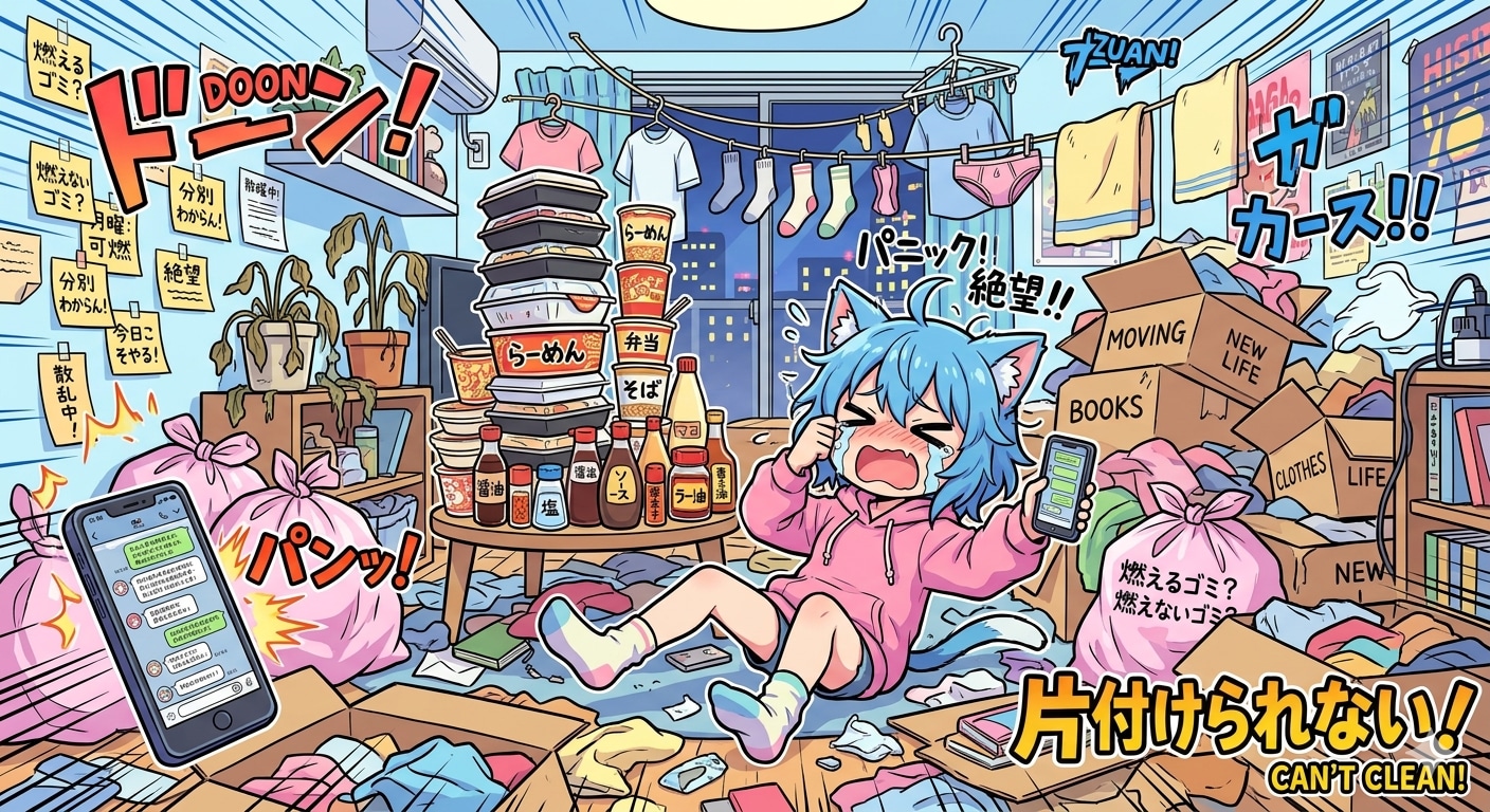 新生活から1週間 | の人気AIイラスト・グラビア