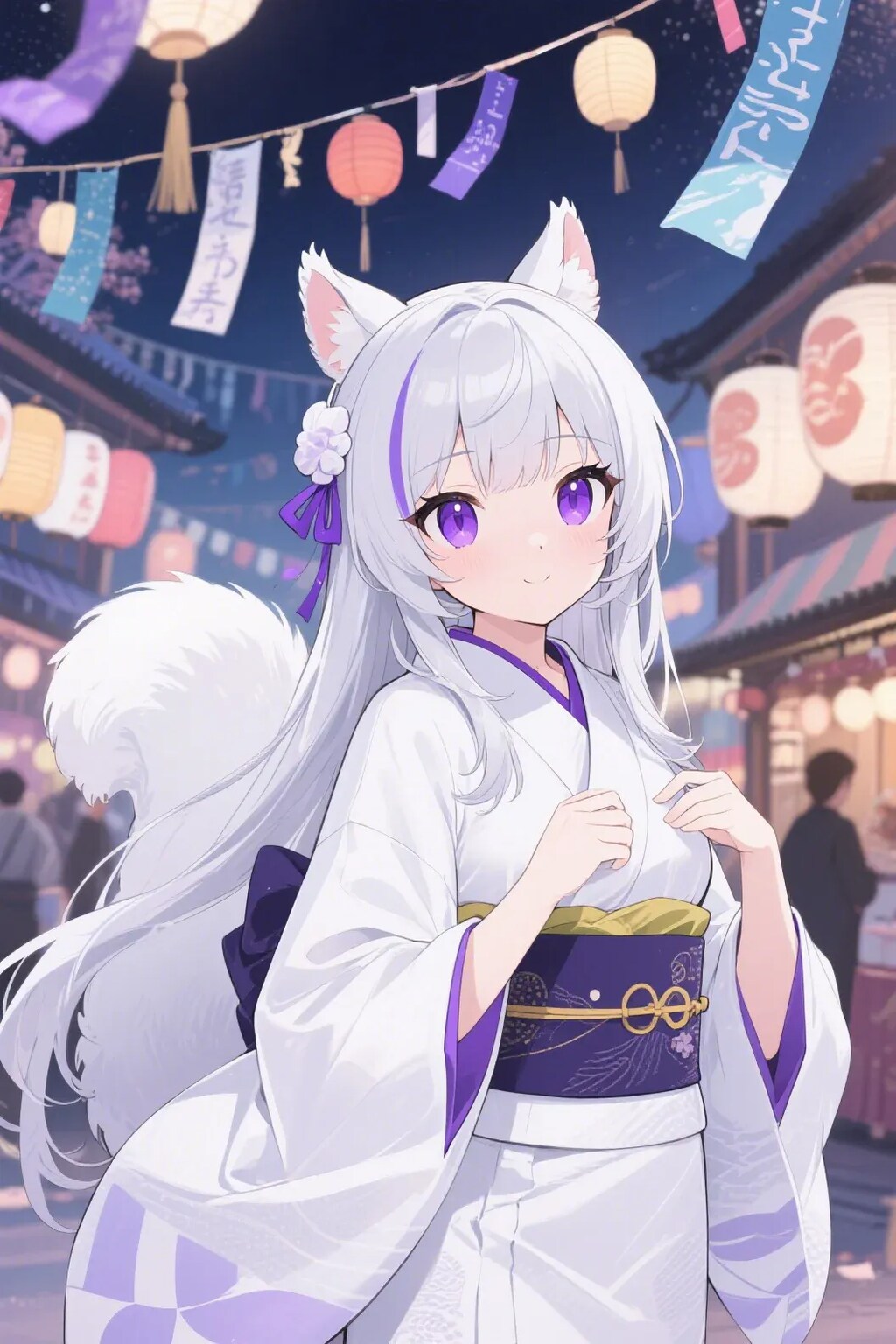 七夕祭りにこっそり来てみたリスの御神体